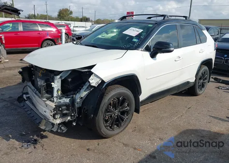 2022 Toyota Rav4 Hybrid Xse z USA, uszkodzony, nr VIN JTME6RFV1NJ019363